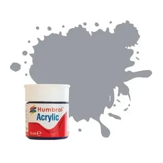 Farba Humbrol Acrylic 167 RAF Barley Grey Satin, AB0167