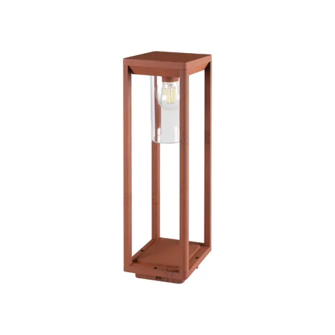 Lampa ogrodowa 1xE27 brąz miedziany 50cm VIMO 50 BR