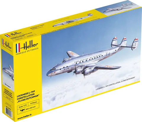 Samolot L-749 CONSTELLATION 'FLYING DUTCHMAN' 1:72, Heller 80393, NA ZAMÓWIENIE