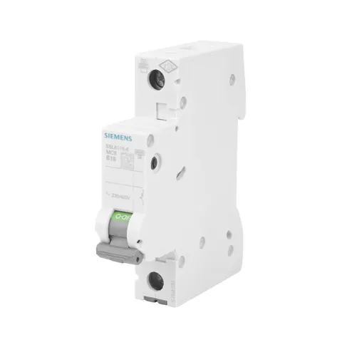 Wyłącznik nadprądowy 1P B16 6kA 400V 1M; 5SL6116-6 SIEMENS
