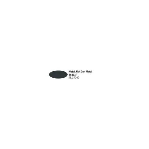 Farba Italeri Acryl Gun Metal, 4681AP