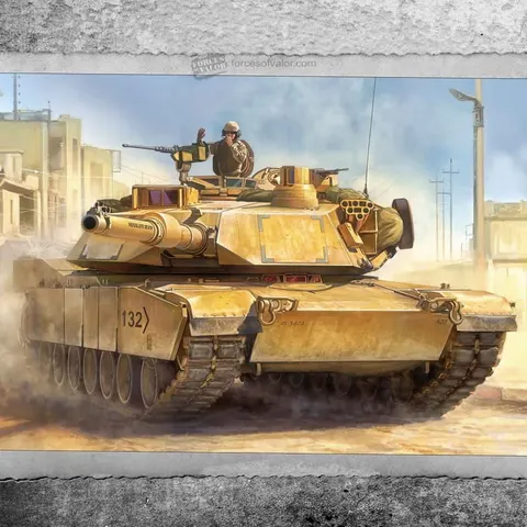 Czołg U.S. M1A2 Abrams 1:72, Forces of Valor 873005A