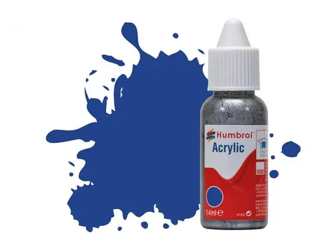 Farba Humbrol Acrylic 25 Blue Matt, DB0025