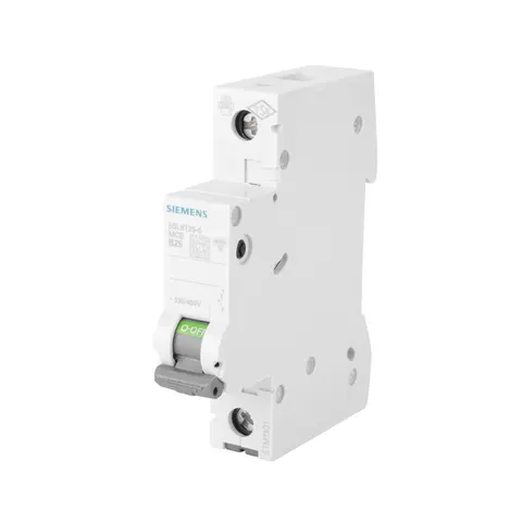 Wyłącznik nadprądowy 1P B25 6kA 400V 1M; 5SL6125-6 SIEMENS