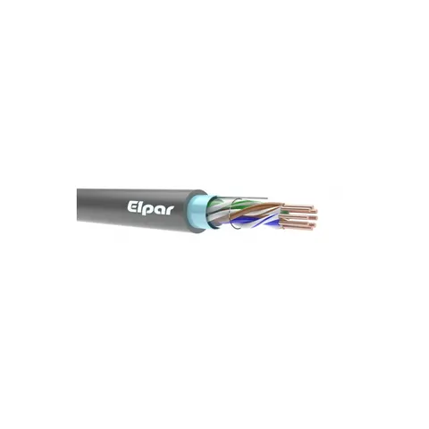 Kabel teleinformatyczny U/FTP kat. 5e PVC skrętka ekranowana, szary; ELPAR