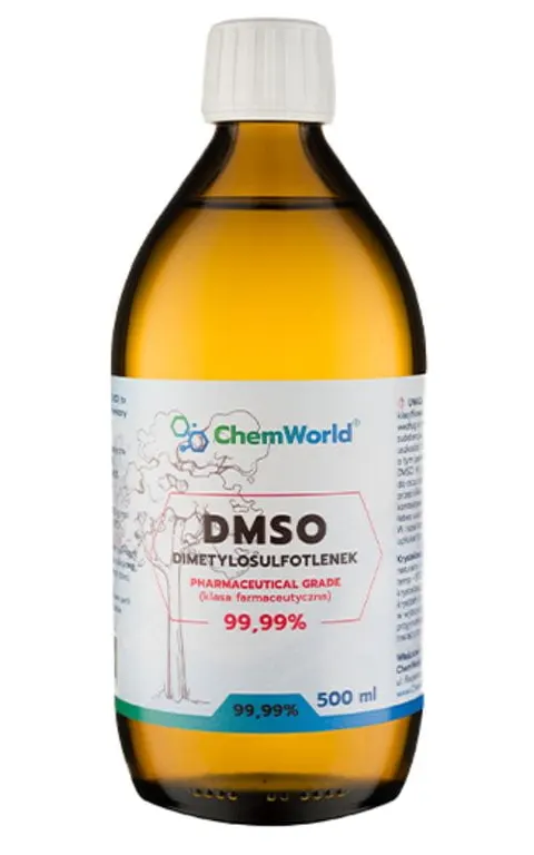 DMSO Pharmaceutical Grade 99,99% 500 ml ChemWorld