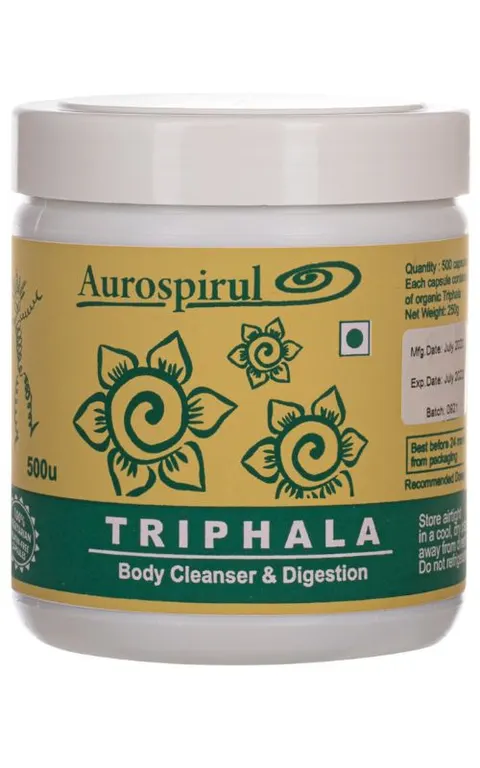 Triphala 500 kapsułek Aurospirul