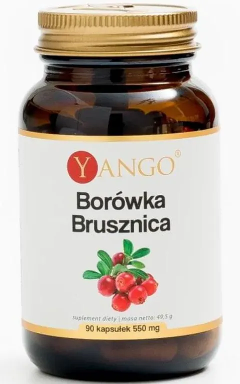 Yango Borówka brusznica 90 kapsułek