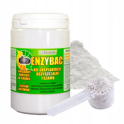 Biozym - enzybac 1 kg bakerie do szamb i oczyszczalni