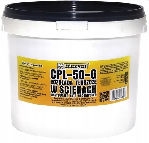 Biozym - cpl-50-g 5kg bakterie do rozkładu tłuszczu