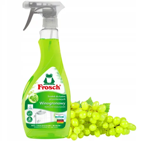 Frosch - winogronowy środek do kabin prysznicowych 500 ml