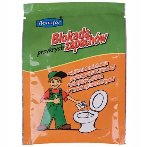 Aquafor - blokada przykrych zapachów saszetka 40g
