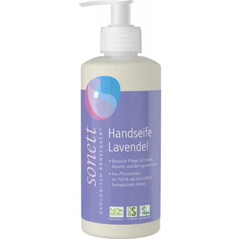Sonett - ekologiczne mydło w płynie o zapachu lawendy 300 ml
