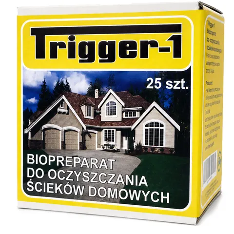Trigger-1 - 25 saszetek bakterie do szamba i oczyszczalni