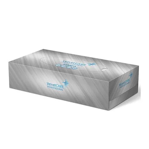 Chusteczki uniwersalne BOX (100sztuk) 2 warstw. celuloza VELVET