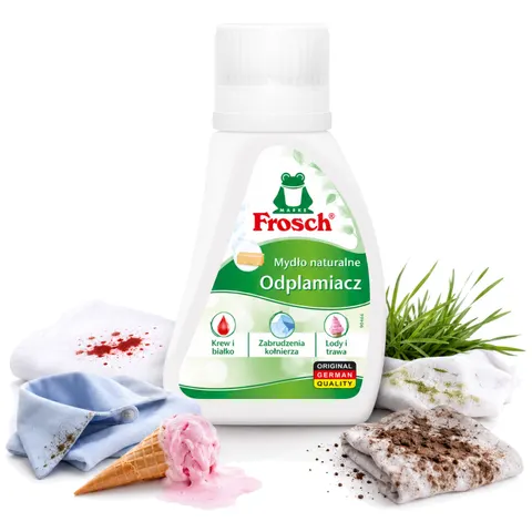 Frosch - mydło marsylskie odplamiacz 75 ml do plam