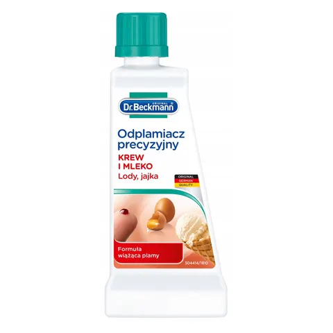 Dr. beckmann - odplamiacz precyzyjny krew mleko jajka 50 ml