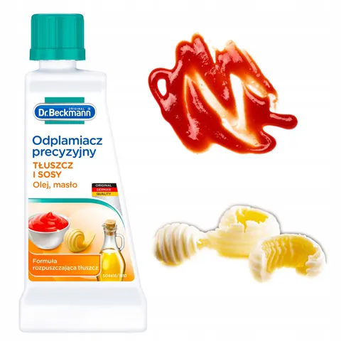 Dr. beckmann - odplamiacz prezycyjny tłuszcz olej sosy 50 ml