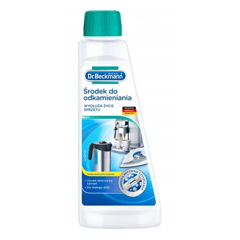 Dr. beckmann - środek do odkamieniania czajników ekspresów itp. 250 ml
