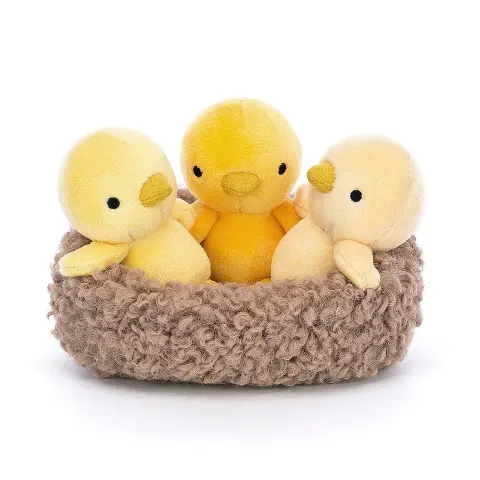 Jellycat pisklęta kurczaki Nesting Chickies