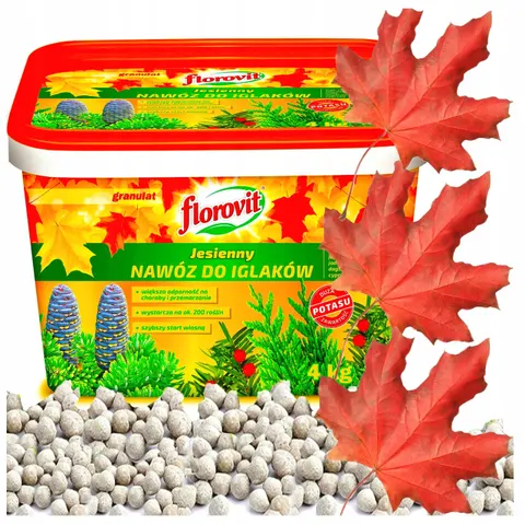 Florovit - nawóz jesienny do tui i iglaków 4 kg