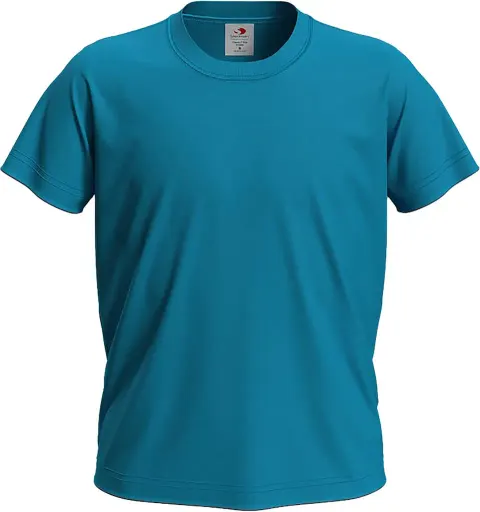 T-shirt Dziecięcy STEDMAN niebieski oceaniczny — rozm. L