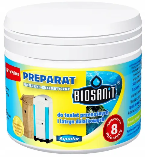 Aquafor - biosanit bakterie do latryn i toalet przenośnych