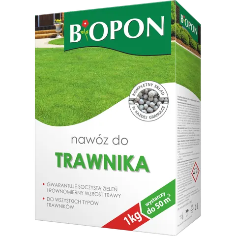 Wieloskładnikowy Nawóz do Trawnika 1kg BIOPON