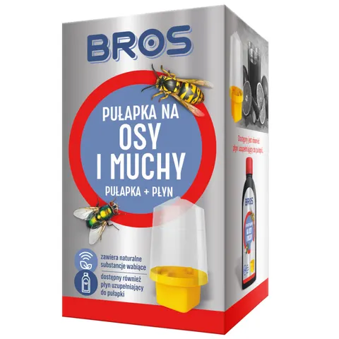 Bros - pułapka na osy i muchy z płynem 200ml