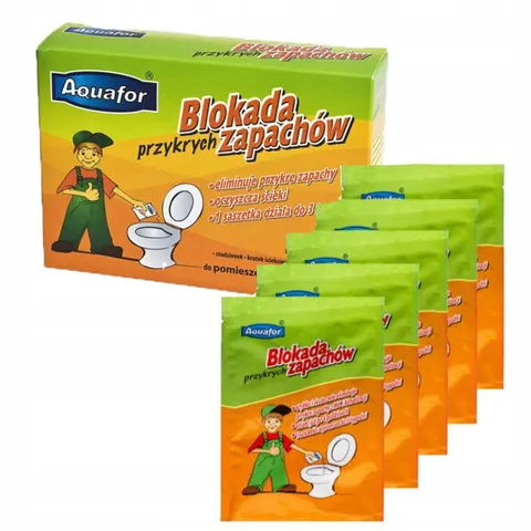 Aquafor - blokada przykrych zapachów saszetki 20x40 g