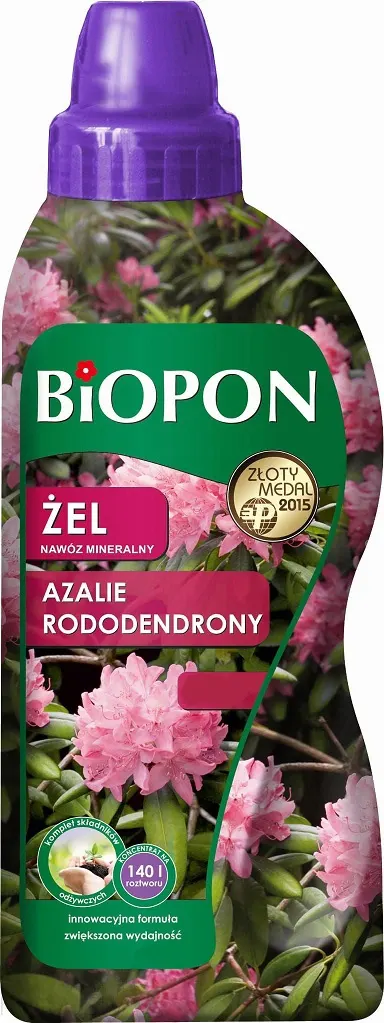 Biopon - nawóz odżywka żel do rododendronów azalii 1l