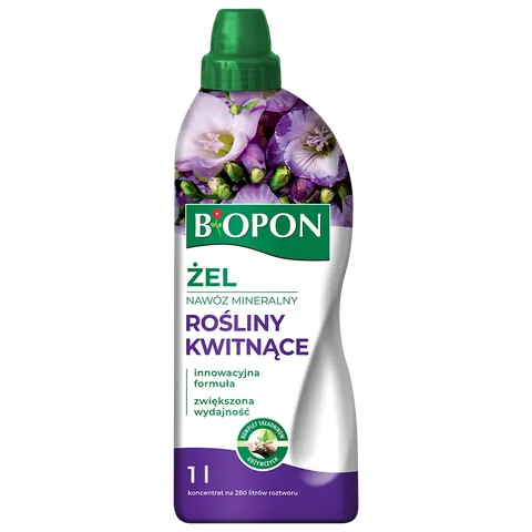 Biopon - nawóz odżywka żel do roślin kwitnących 1l