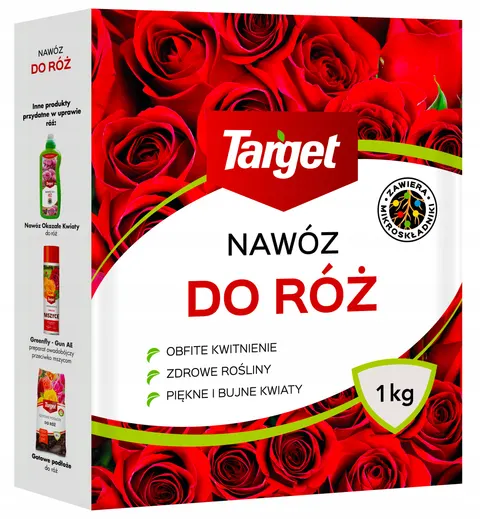Target - nawóz do róż z mikroskładnikami 1 kg