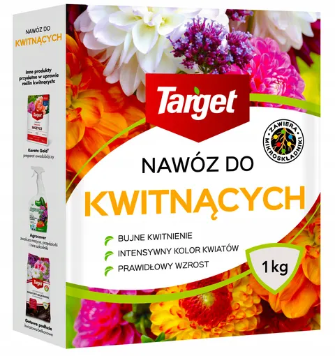 Target - nawóz 1 kg do roślin kwitnących z mikroskładnikami