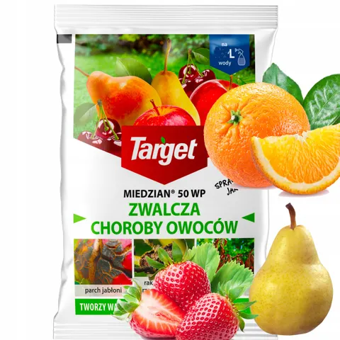 Target - miedzian 50wp zwalcza choroby owoców rak parch 15 g