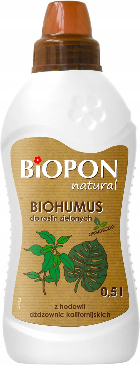 Biopon - biohumus nawóz do roślin zielonych 1l