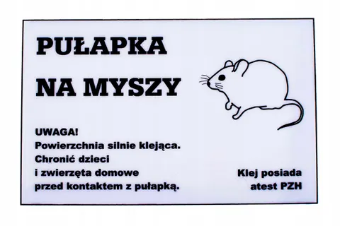 Panko - pułapka wabik lep na myszy 1 szt.