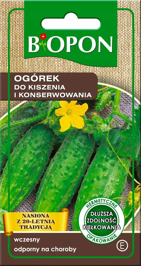 Biopon - nasiona ogórek do kiszenia 5g