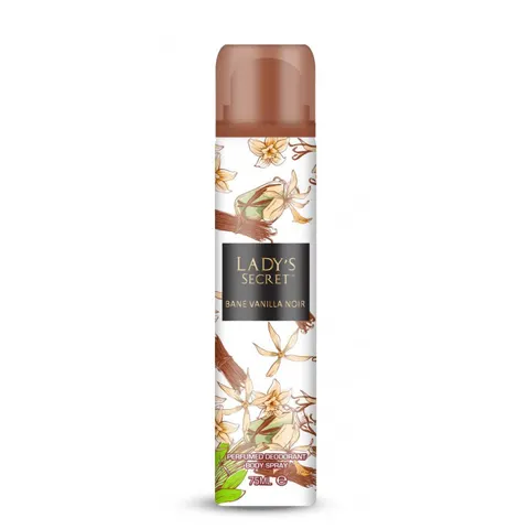 LADY'S SECRET Dezodorant do ciała spray WANILIA, 75 ml