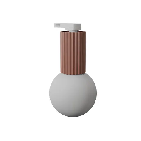 Plafon HALO mocca IP44 G9 #W - system szynowy trójfazowy MYL.00856 Sollux