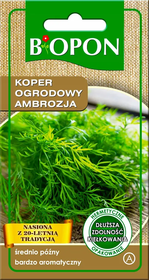Biopon - nasiona koper ogrodowy ambrozja 4g