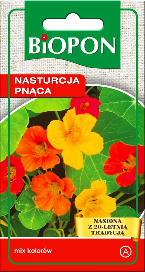 Biopon - nasiona nasturcja pnąca mix kolorów 5g