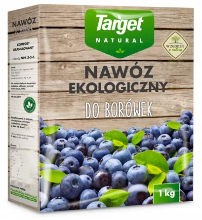 Target - eko nawóz do borówek roślin kwaśnolubnych 1kg