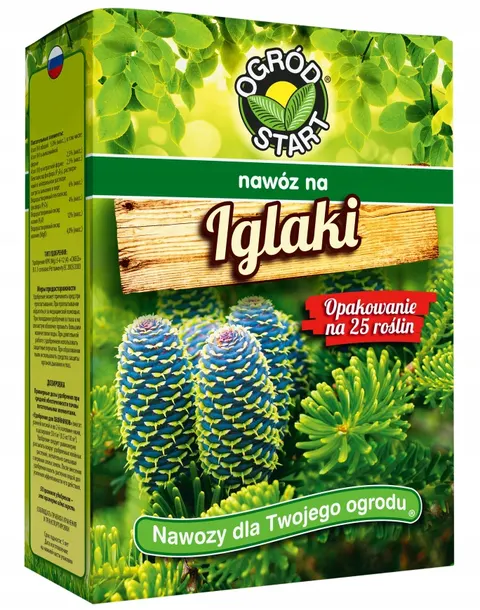 Ogród start - nawóz do iglaków cisów sosen 1 kg