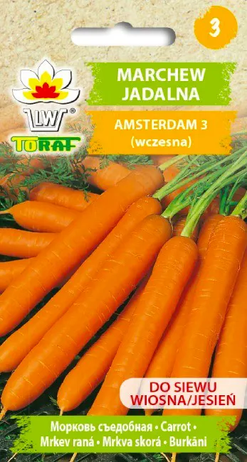 Toraf - nasiona marchew amsterdam3 5g