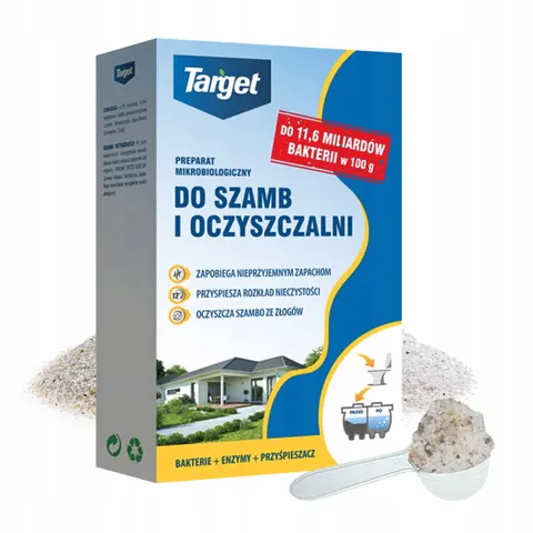 Target - bakterie do szamb i oczyszczalni 2,5 kg