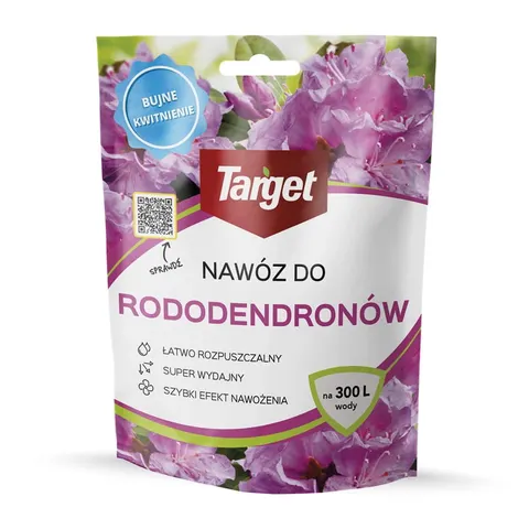 Nawóz rozpuszczalny do rododendronów Bujne Kwitnienie 150 g – intensywne barwy i zdrowe krzewy – Target