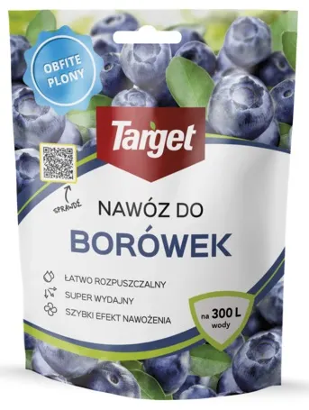 Target - nawóz rozpuszczalny do borówek obfite plony 150g