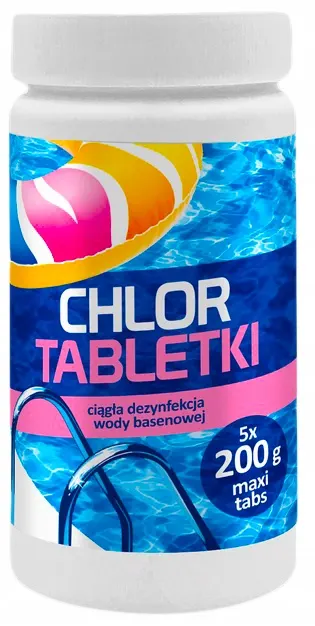 Gamix multi chlor do basenu tabletki long tabs 200g 1kg