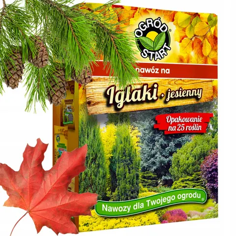Ogród start - ampol nawóz jesienny do tui, cisów, jodeł i cyprysów 1 kg